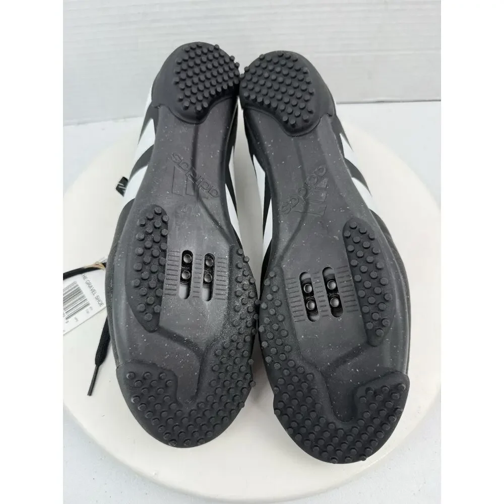 Adidas The Gravel Cycling Shoe‎ Mens 9 Womens 10 Classic Black Biking GW5330 NEW
